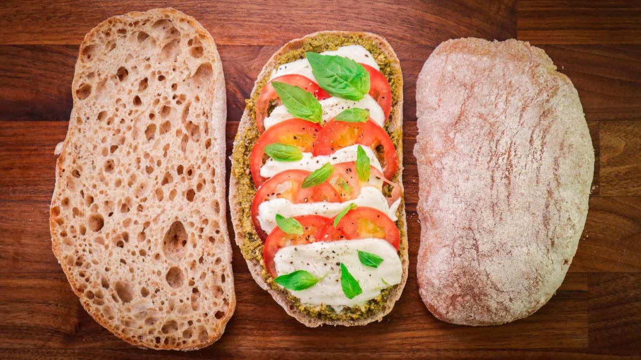 Handmade Wholemeal Ciabatta Recipe - ChainBaker