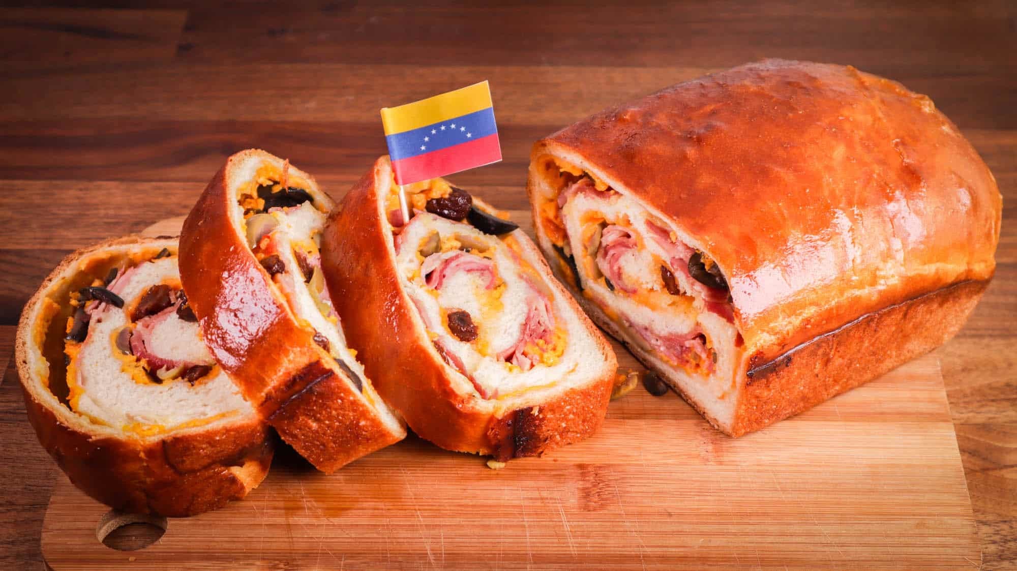Pan De Jamon, Venezuelan Christmas Bread Recipe - ChainBaker