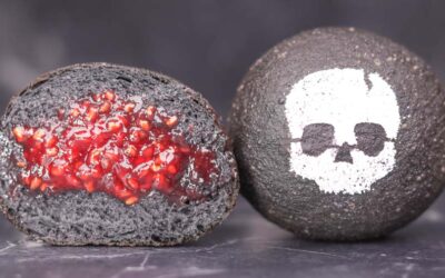 How to Make Spooky Black Doughnuts