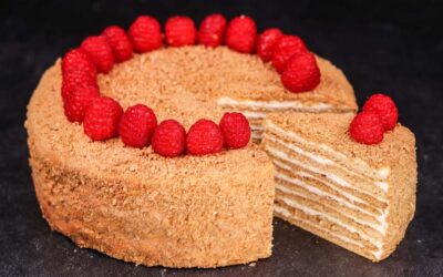 How to Make Honey Cake (Medovik)