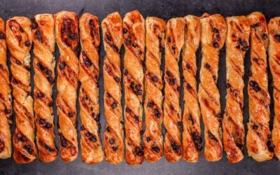 How to Make Light and Flaky Chocolate Twists